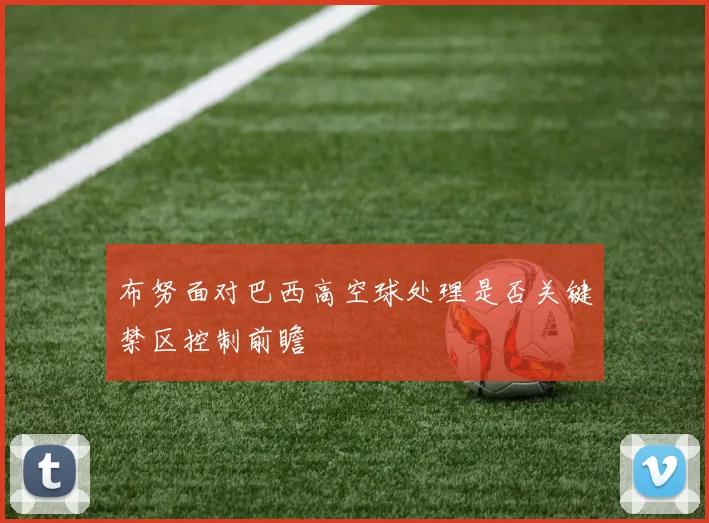 布努面对巴西高空球处理是否关键禁区控制前瞻